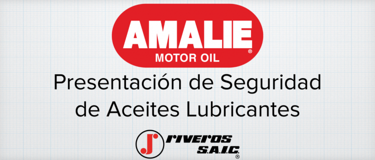 PRESENTACIÓN DE SEGURIDAD – LUBRICANTES